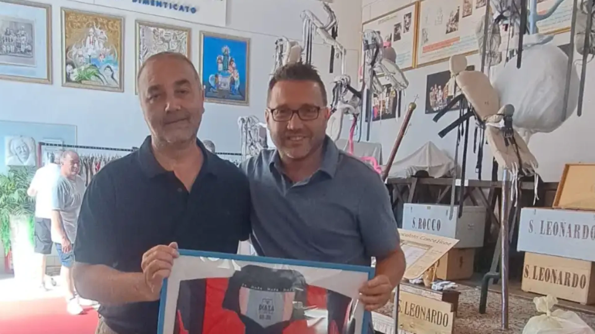 Cirrincione omaggia i misteri:"I colori di Campobasso non sbiadiranno mai"